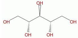 木糖醇分子结构式