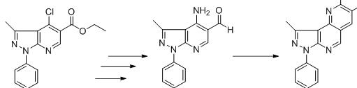 吡唑并[3,4-h][1,6]萘啶的合成